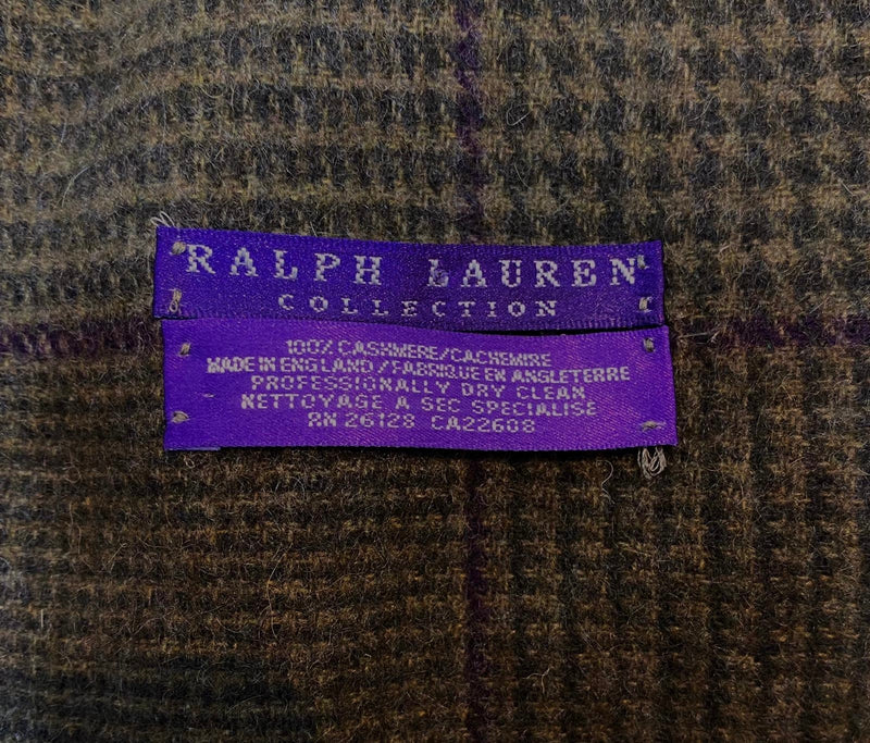 Ralph Lauren Collection Cashmere Fringed Cape