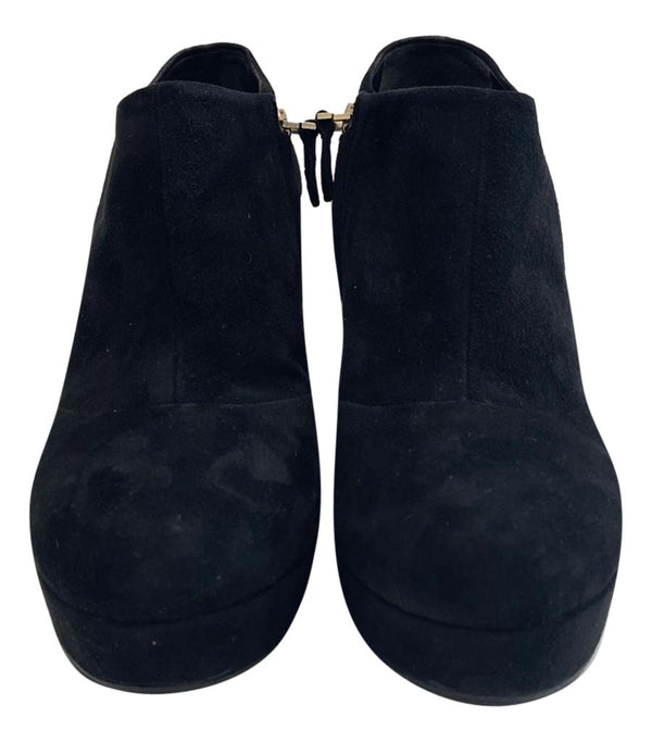 YSL Suede Anklet Boots. Size 40