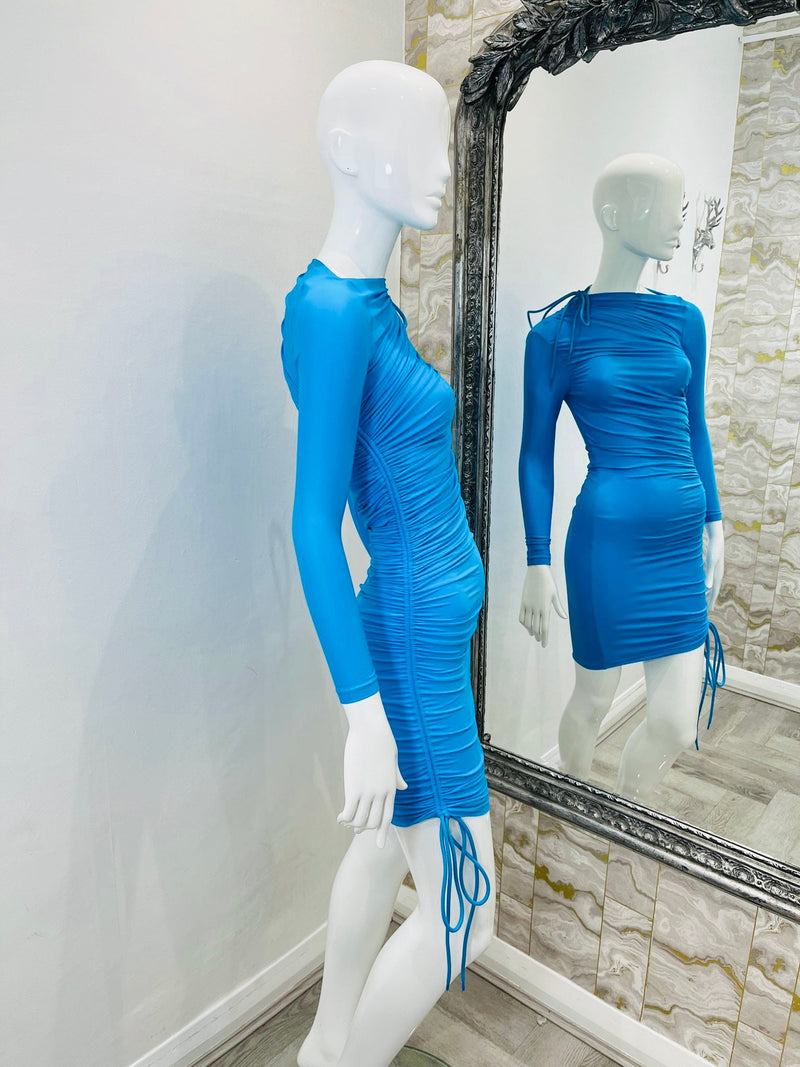 Balenciaga Ruched Stretch Jersey Dress. Size 34FR
