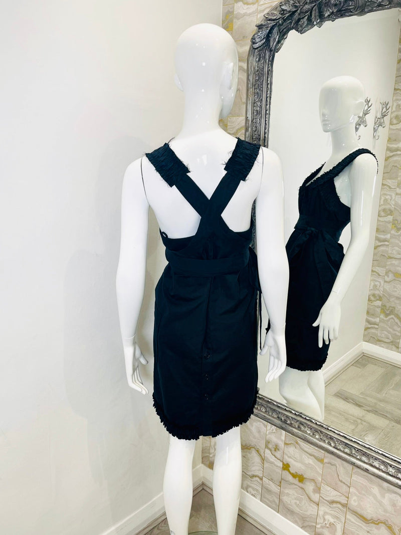 Yves Saint Laurent Cotton & Silk Dress. Size 34FR