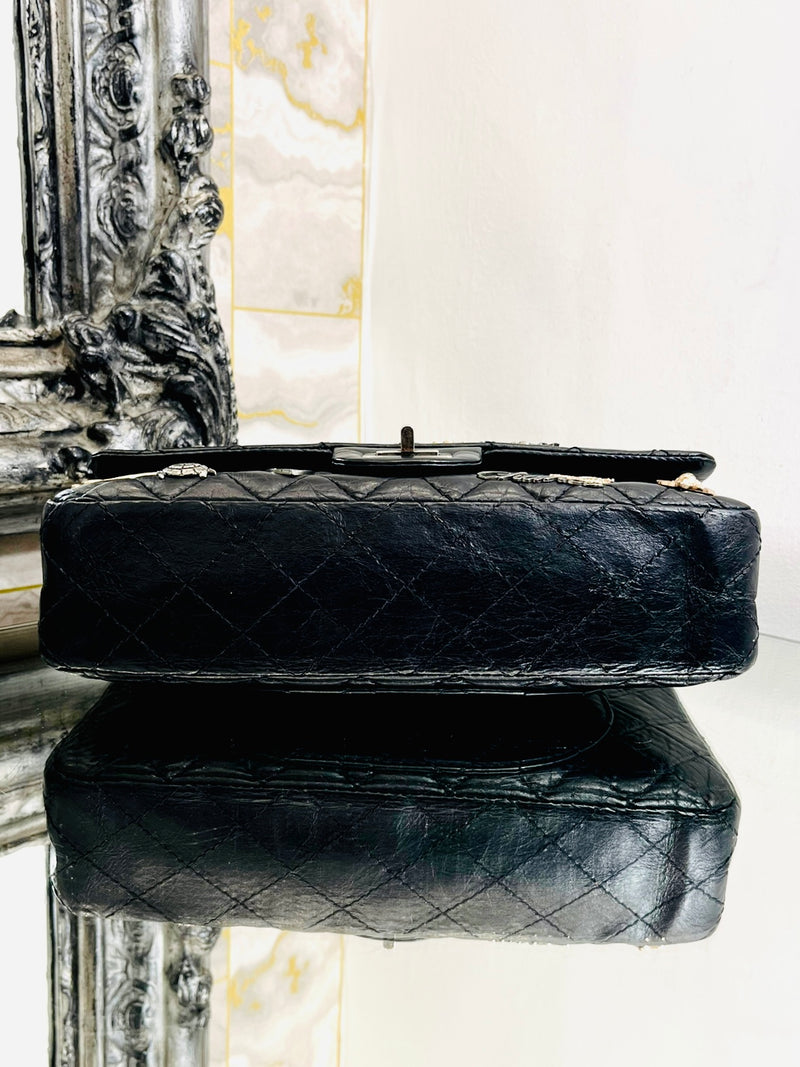 Chanel Ltd Edition Leather 2.55 Lucky Charm Double Flap Bag