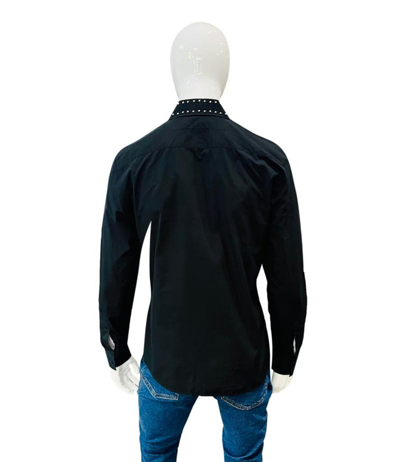 Givenchy Cotton Studded Shirt. Size 42