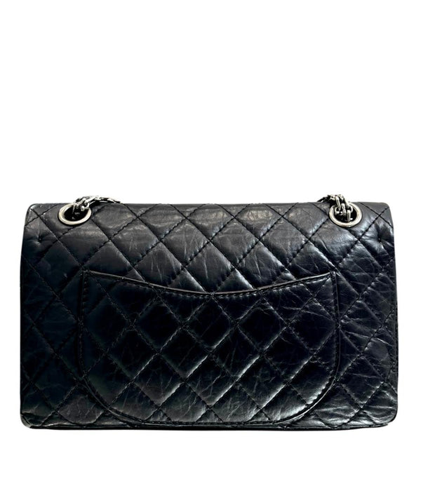 Chanel Ltd Edition Leather 2.55 Lucy Charm Double Flap Bag