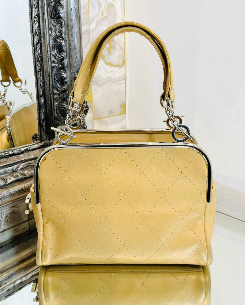 Chanel 'CC' Logo Leather Handbag
