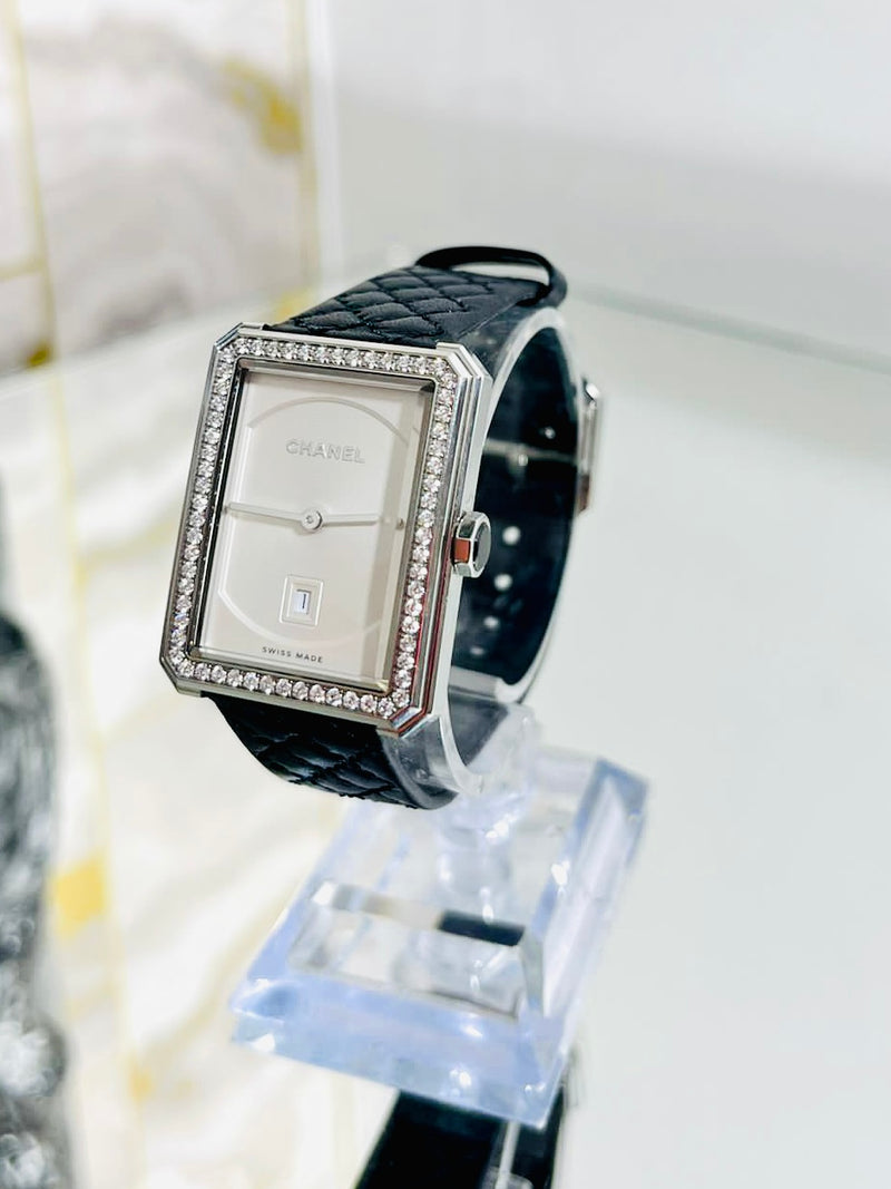 Chanel Medium Diamond Boy-Friend Watch