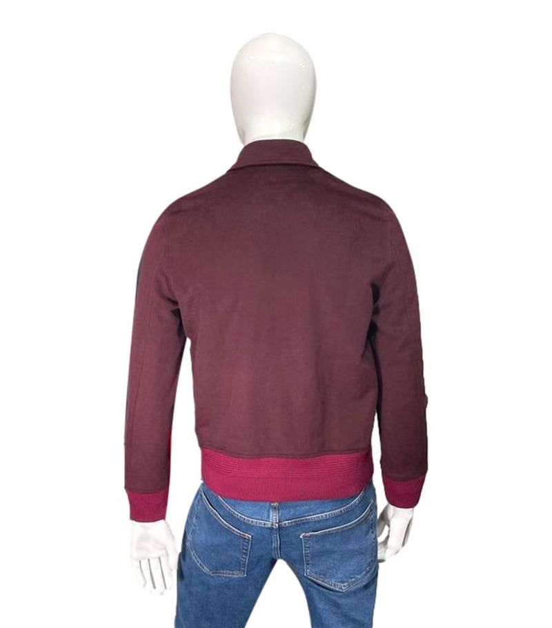 Basic Rights Wool Bomber Jacket. Size S