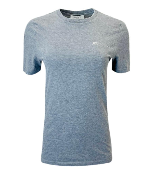 Jimmy Choo Cotton Logo T-Shirt. Size M