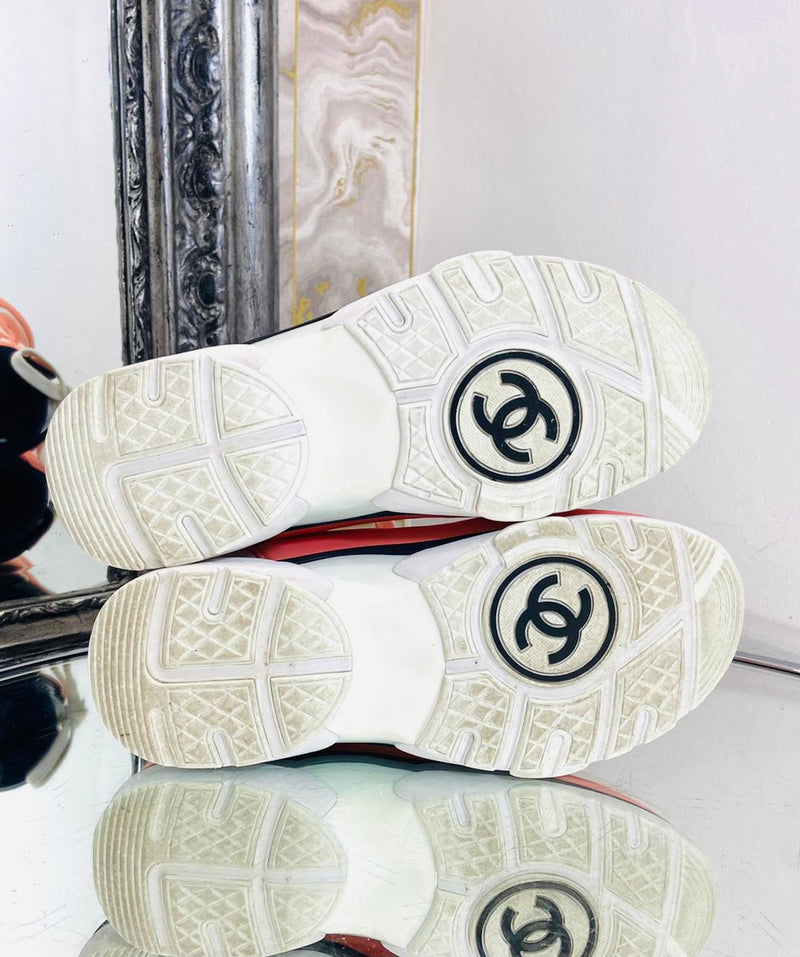 Chanel 'CC' Logo Trainers. Size 36