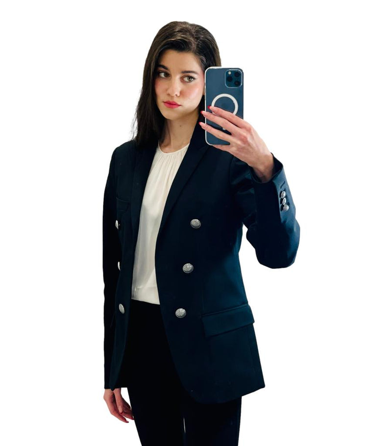 Balmain Cotton Blazer. Size 48IT
