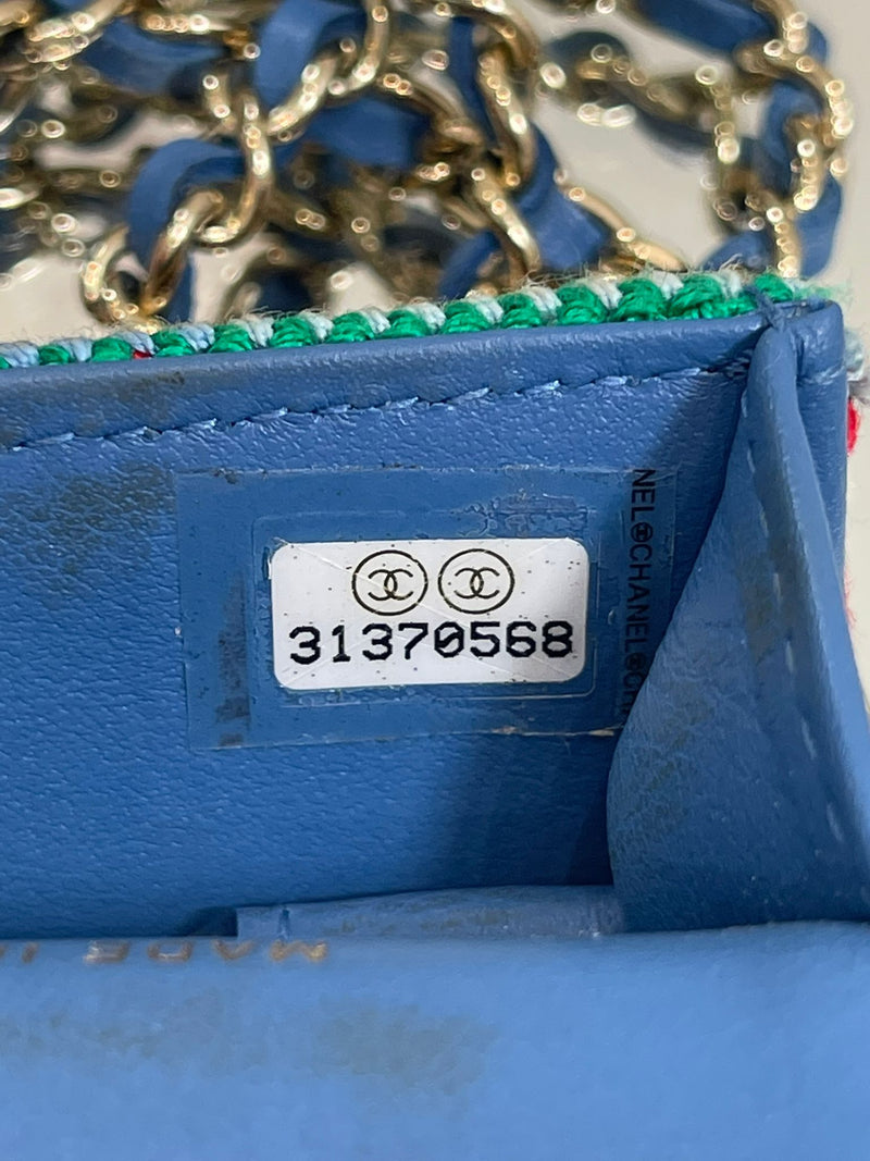 Chanel Air Pod Pro Knitted & Leather Case