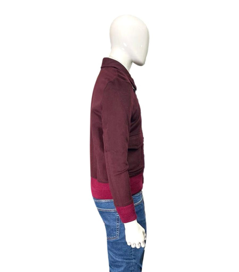Basic Rights Wool Bomber Jacket. Size S