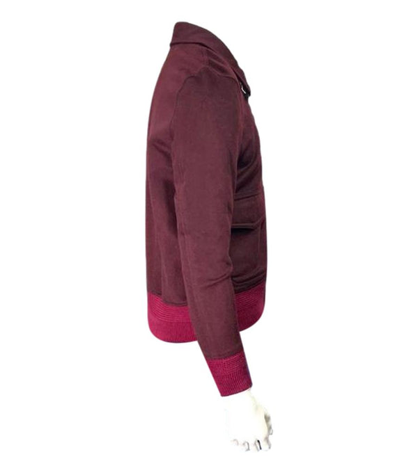 Basic Rights Wool Bomber Jacket. Size S