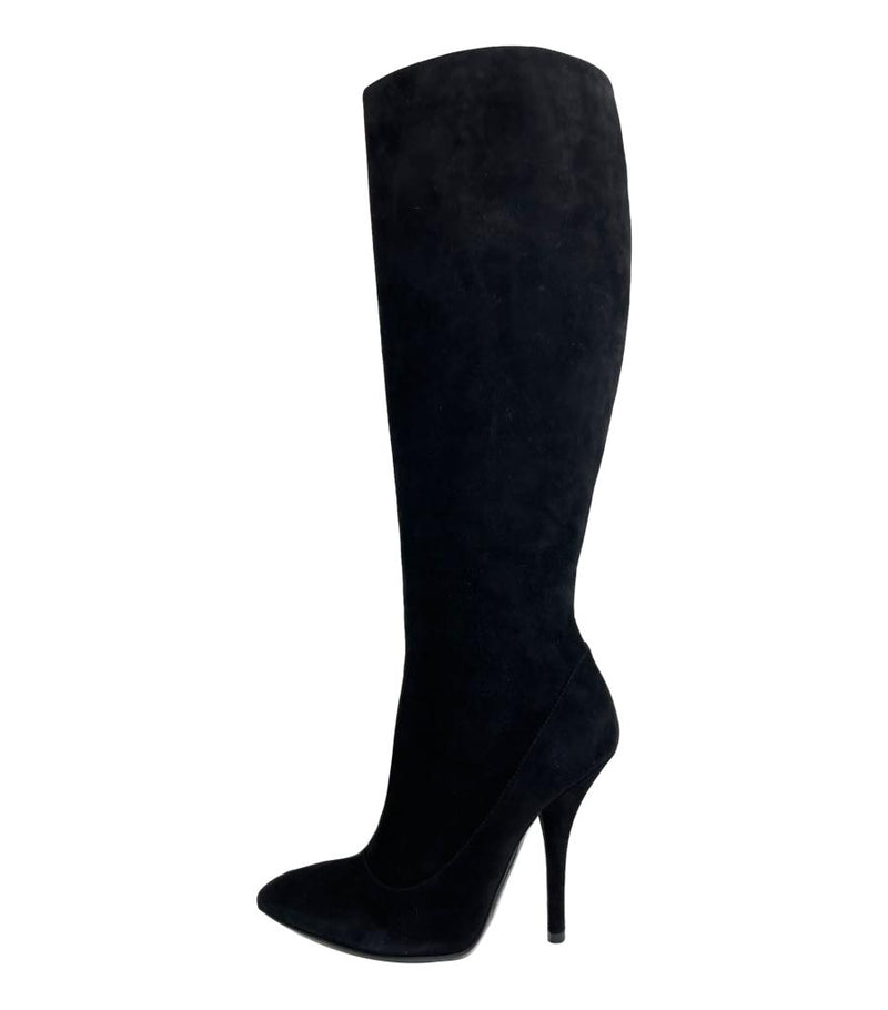 Bottega Veneta Suede High Heels Boots. Size 37