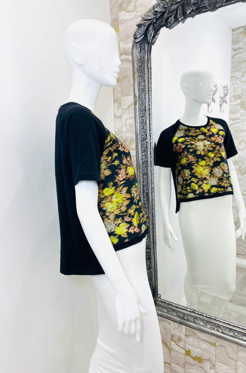 Giambattista Valli Cotton Top. Size M
