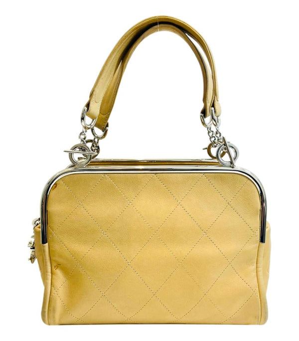 Chanel 'CC' Logo Leather Handbag