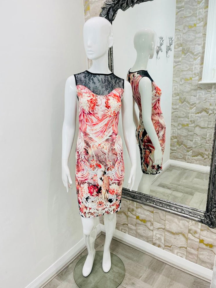 Roberto Cavalli Floral Dress. Size 38IT