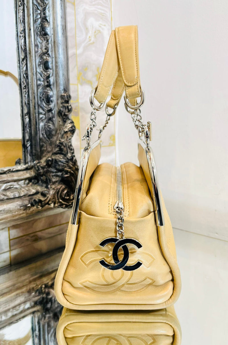 Chanel 'CC' Logo Leather Handbag