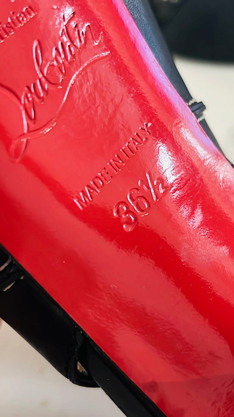 Christian Louboutin Leather Heels. Size 36.5