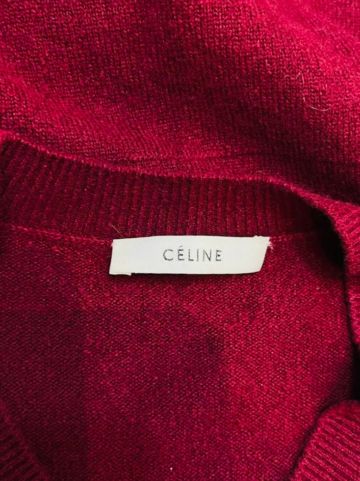 Celine Cashmere & Wool Jumper. Size S