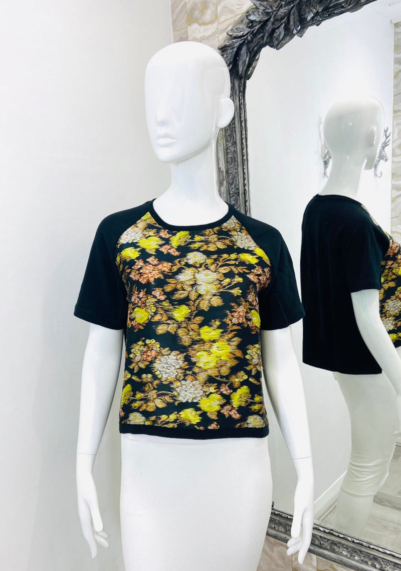 Giambattista Valli Cotton Top. Size M