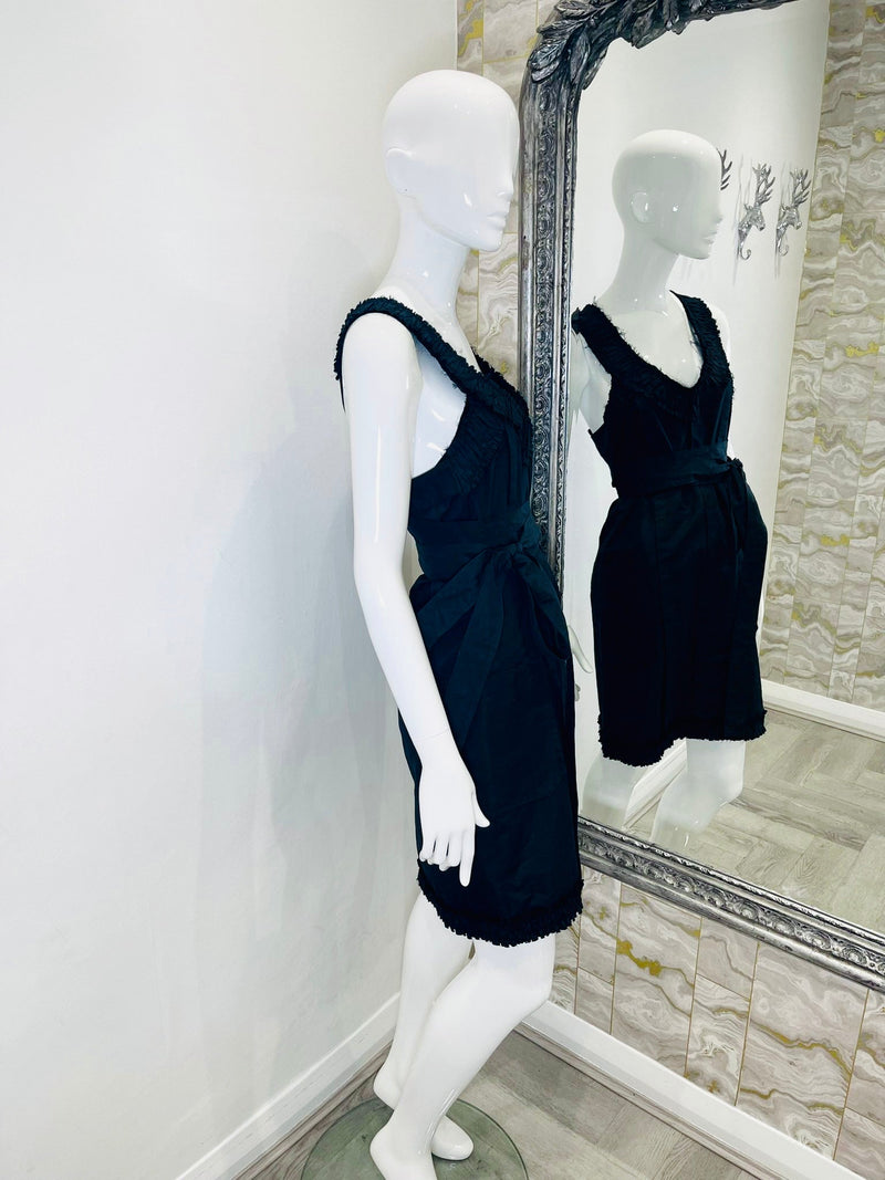 Yves Saint Laurent Cotton & Silk Dress. Size 34FR