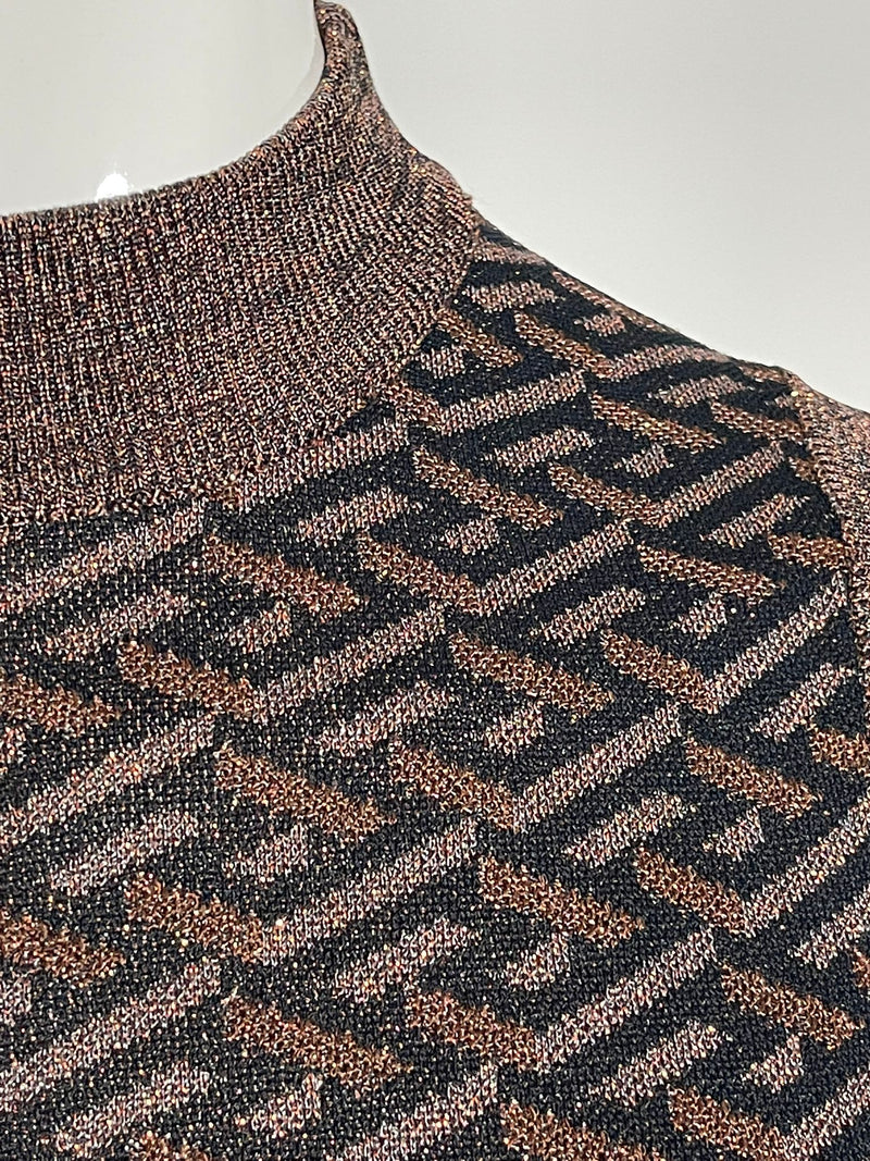Versace Jacquard Knitted Vest Top. Size S