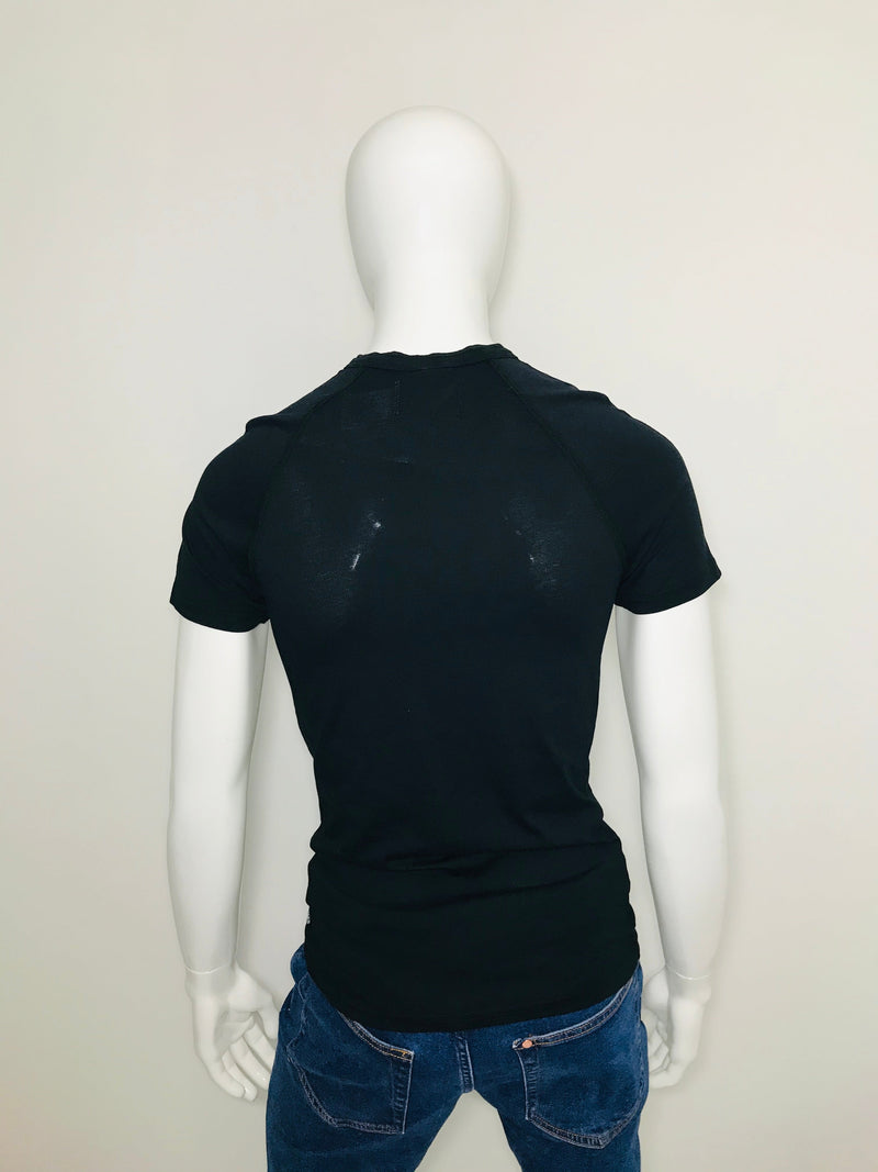 reigning champ cotton tshirt size xs mens snap button closure short sleeve fashion designer brands preloved consignment luxury