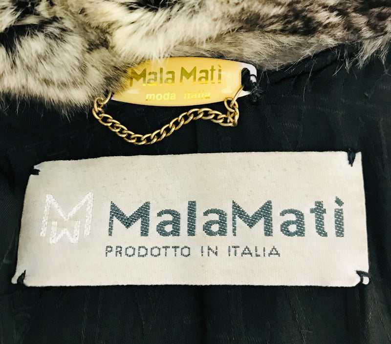 Designer Dress Agency London - Mala Mati Chinchilla Fur Coat. Size 44IT - Shush At The Wellington