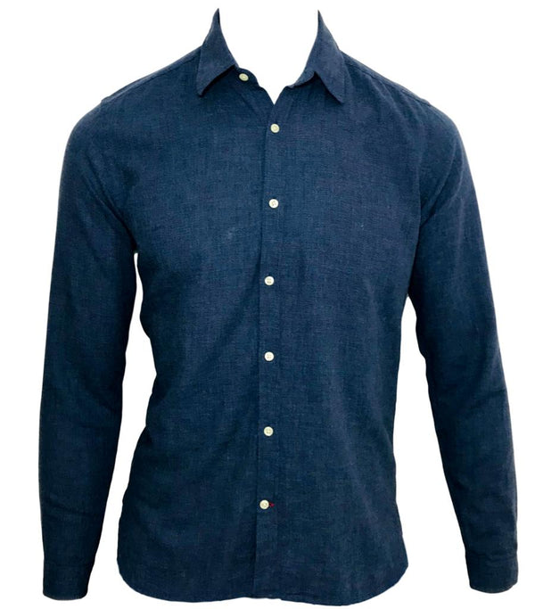 olivier spencer blue shirt mens size xs luxury items preloved london