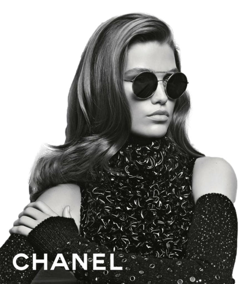 Chanel Mirrored Round Sunglasses