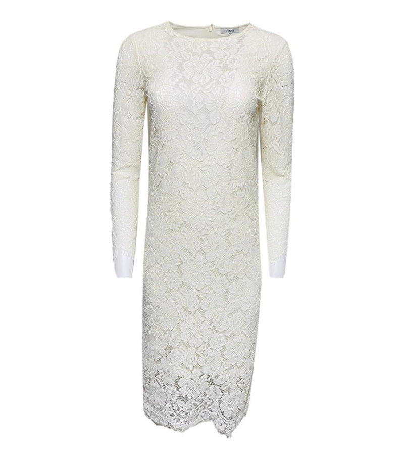 Ganni Lace Midi Dress. Size 34FR