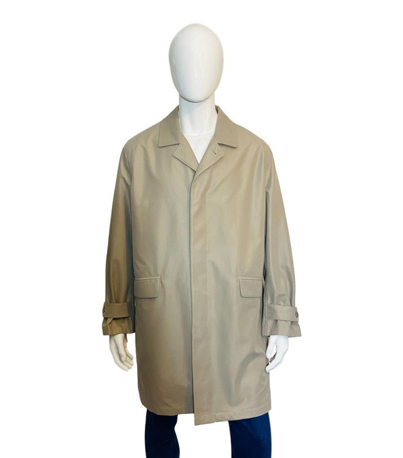 Loro Piana City Trench Coat. Size XXL