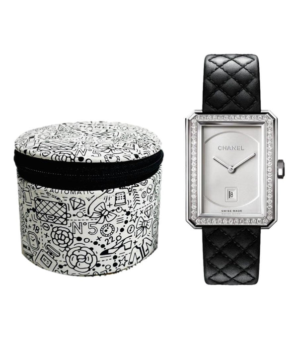 Chanel Medium Diamond Boy-Friend Watch
