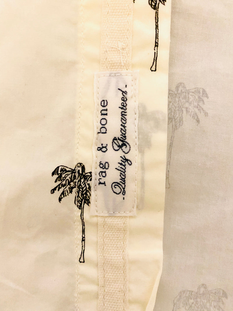 Rag & Bone Cotton Shirt. XS