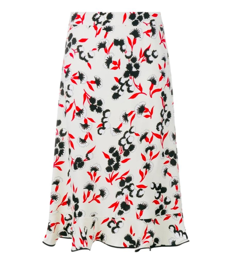Marni Floral Print Skirt. Size 44IT