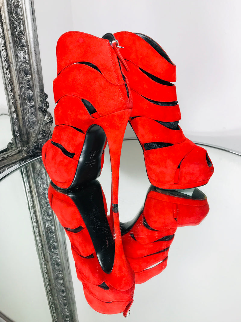 Designer Dress Agency London - Giuseppe Zanotti High Heels. Size 39 - Shush At The Wellington