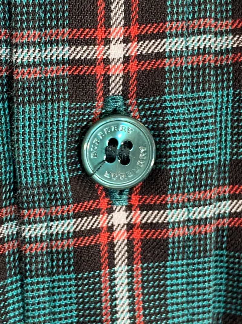 Burberry England Plaid Shirt. Size XL