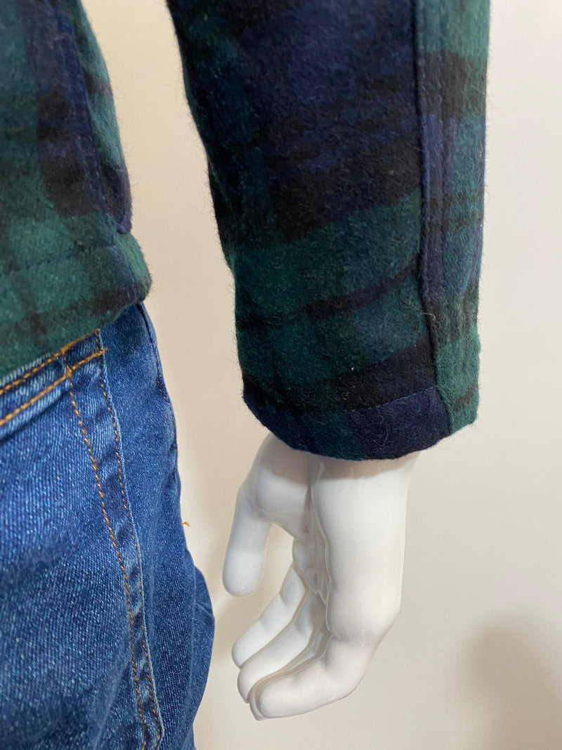 NN07 Wool Plaid Jacket. Size S