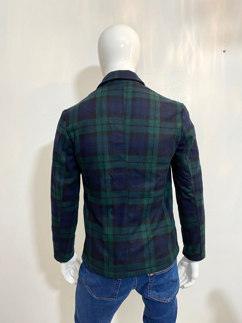 NN07 Wool Plaid Jacket. Size S