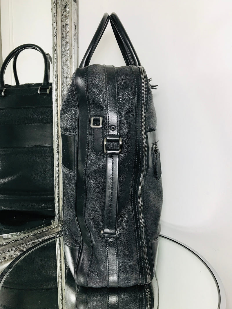 Designer Dress Agency London - Burberry Large Lather Travel Bag - Shush At The Wellington