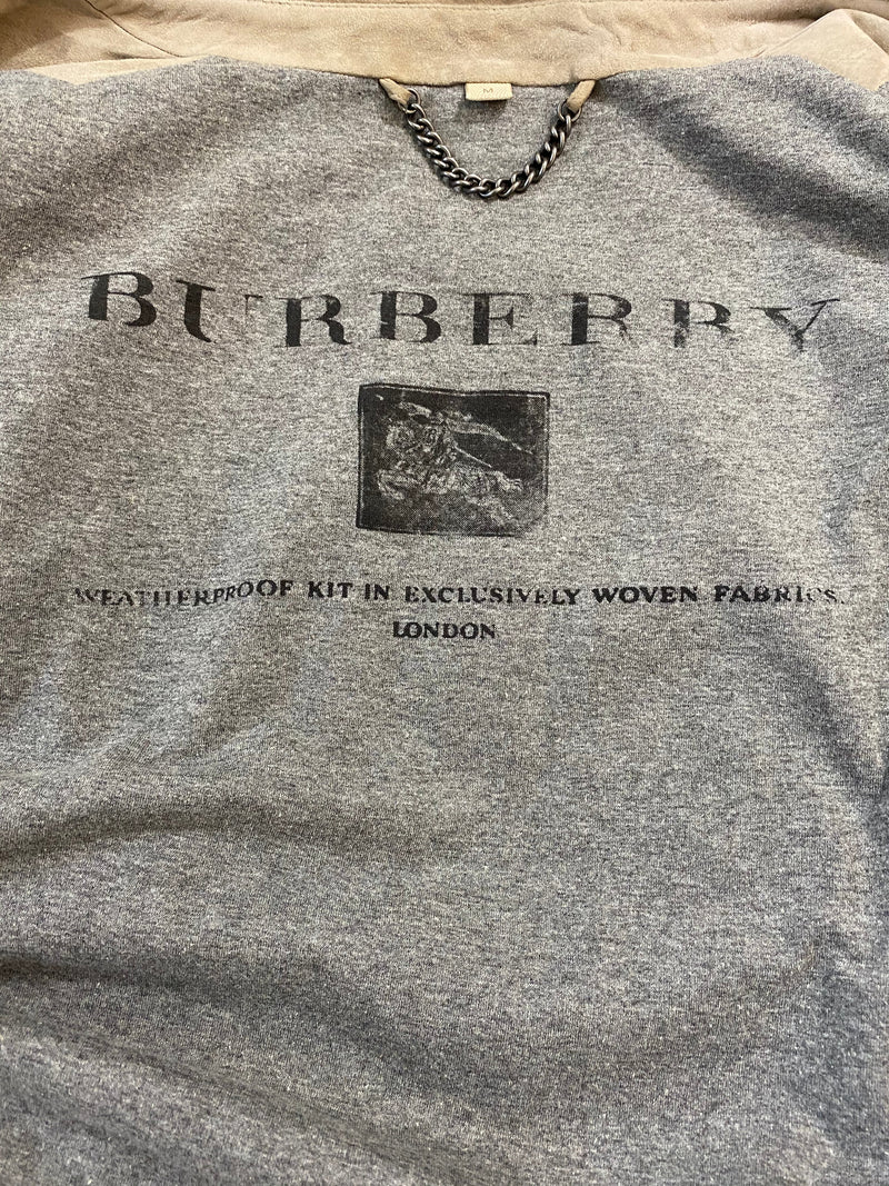 Burberry Lambskin Blazer. Size M