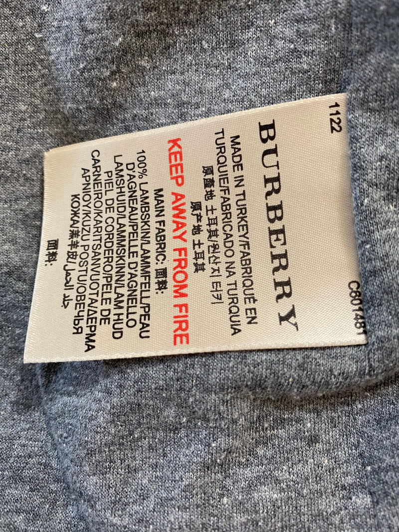 Burberry Lambskin Blazer. Size M