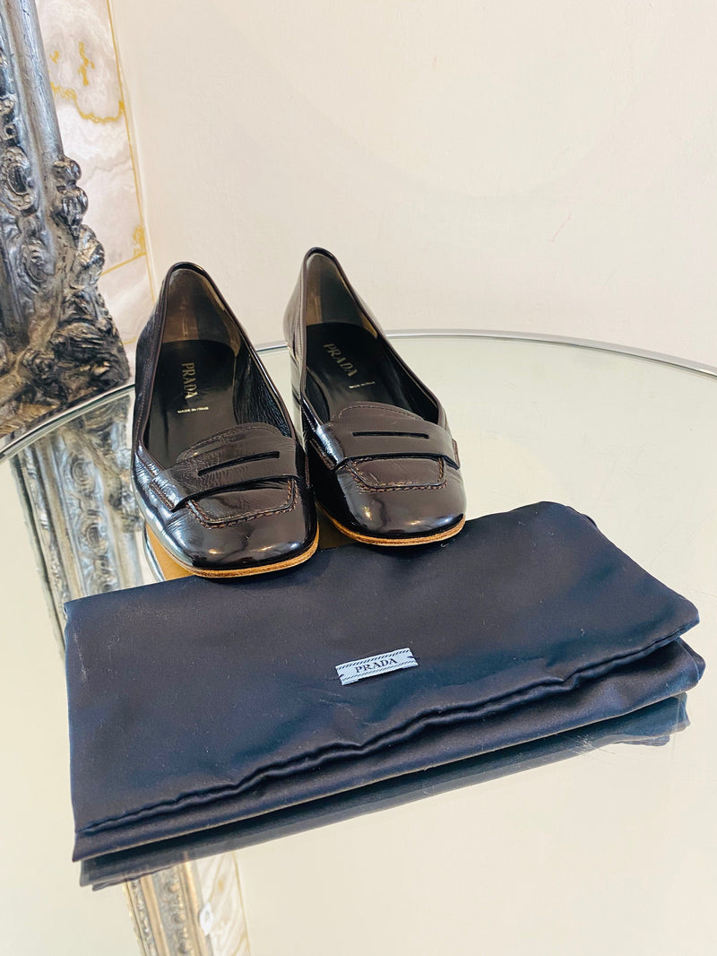 Prada Block Heel Shoes. Size 37