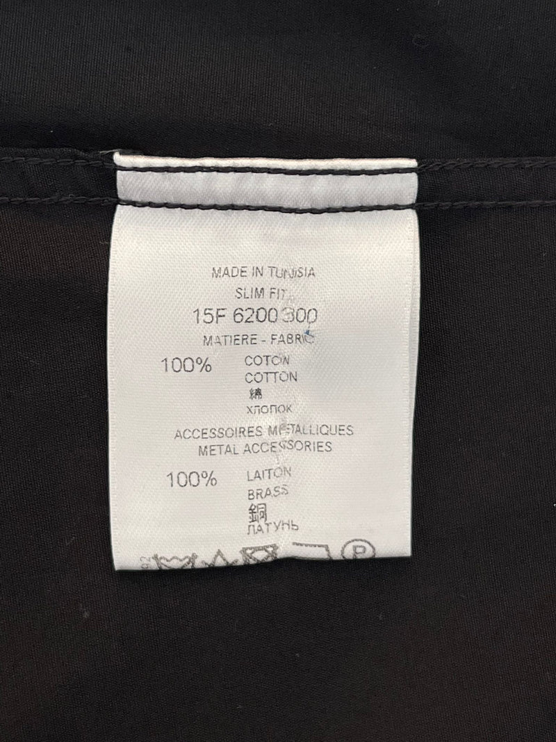 Givenchy Cotton Studded Shirt. Size 42