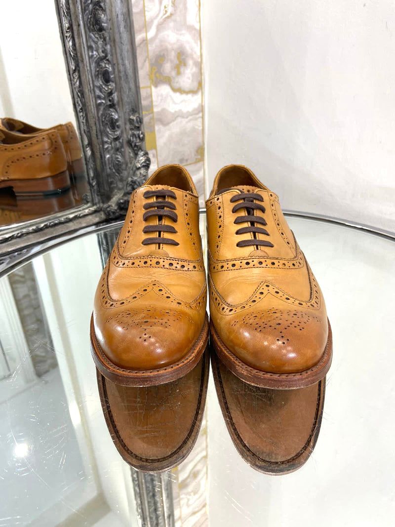 Grenson Leather Archie Brogues. Size 7F