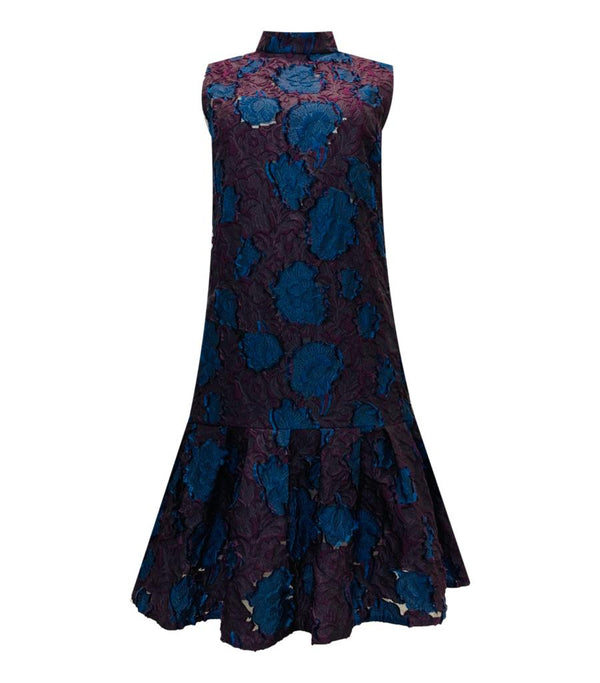 Erdem Floral Appliqué Dress. Size 8UK