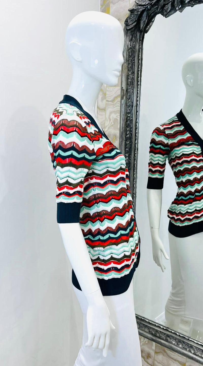 Missoni Cotton Cardigan. Size 42IT