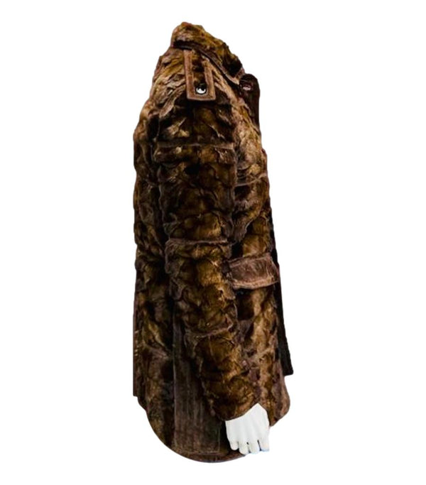 Burberry Prorsum Mink Fur Coat. Size 46