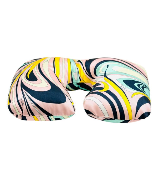 Emilio Pucci Onde Print Travel Pillow