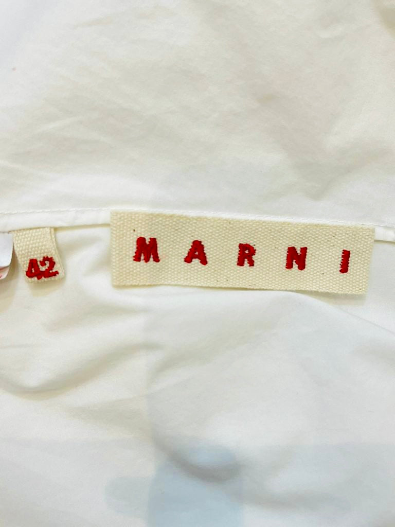 Marni Cotton Blouse. Size 42IT